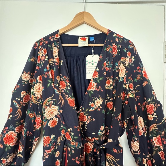 FARM Rio Wrapped Maxi Dress - Picture 2 of 6